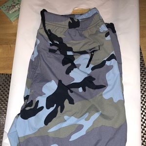 Supreme Pants - Supreme Camo blue pants Size XLarge IN HAND Supreme Pants - Supreme Camo blue pants Size XLarge IN HAND